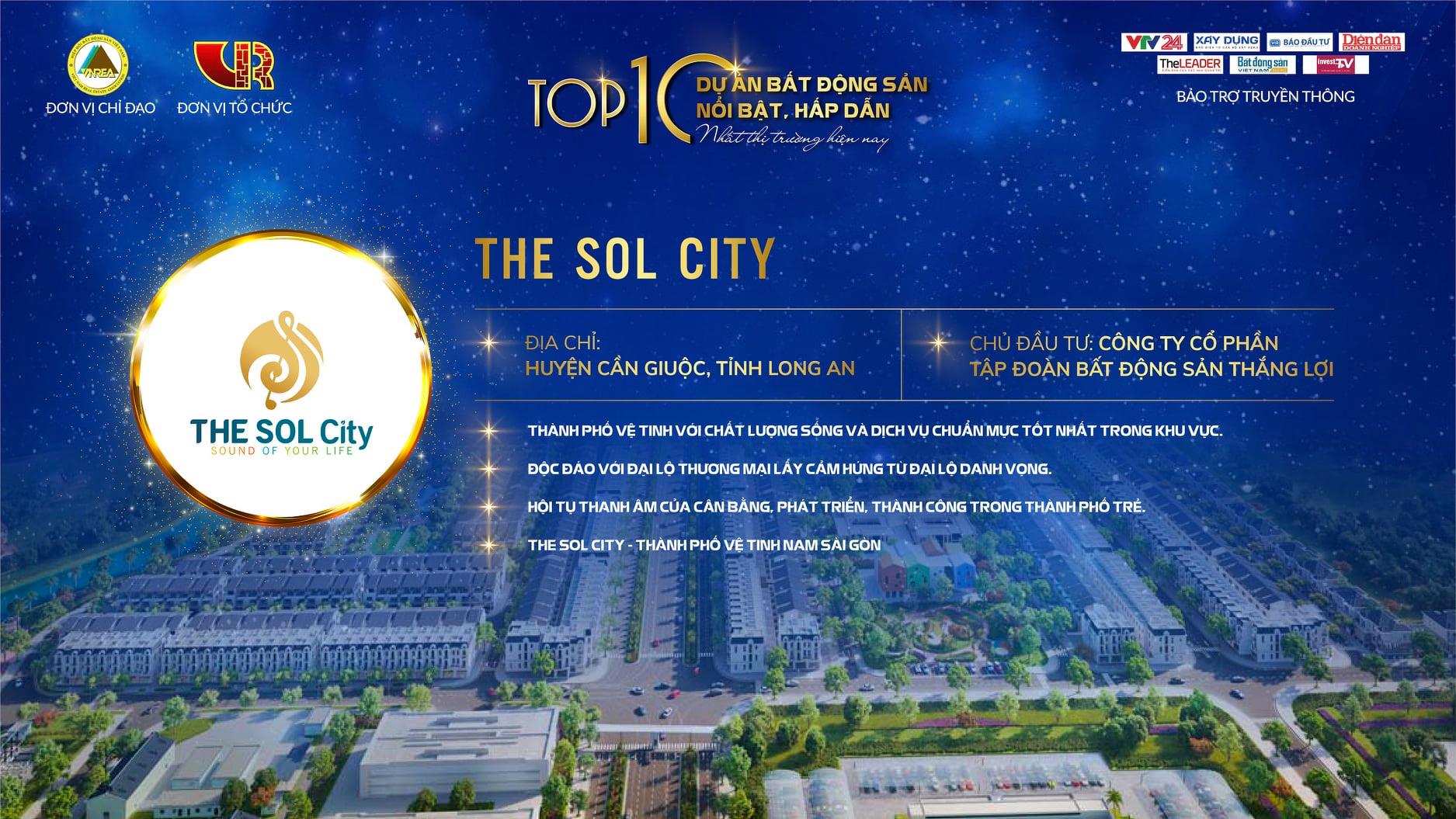 THE SOL CITY TOP 10 DỰ ÁN BẤT ĐỘNG SẢN NỔI BẬT HẤP DẪN
