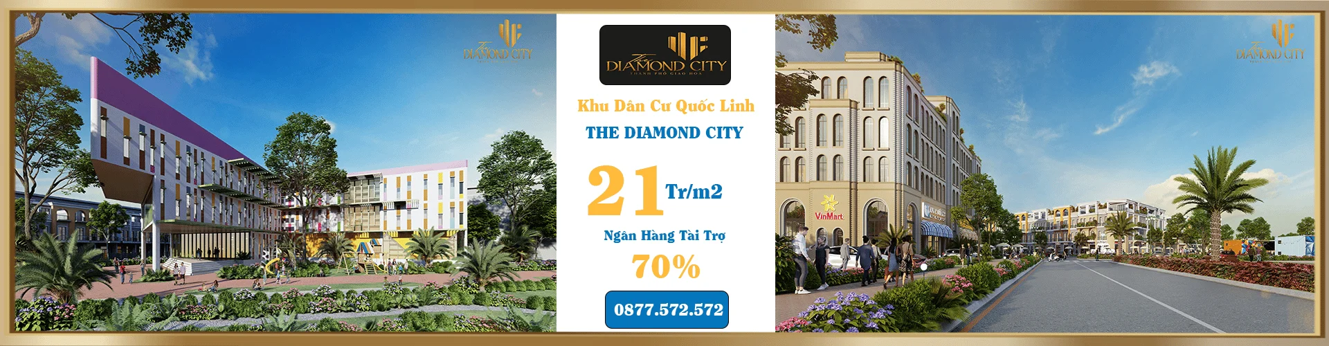 khu dân cư quốc linh the diamond city thắng lợi