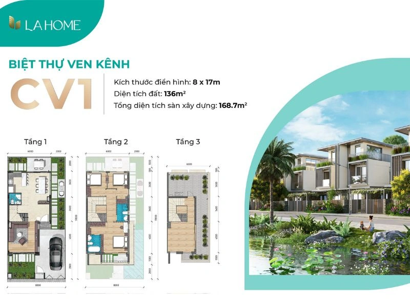 biệt thự dự án la home
