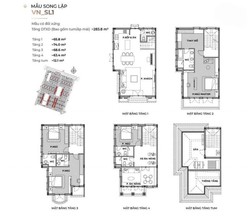 Biệt thự song lập Vinhomes cần giờ