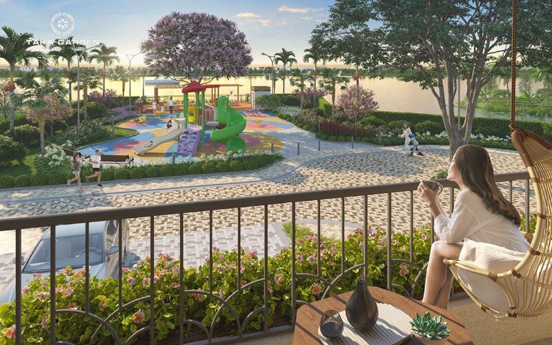 tiện ích dự án taka garden riverside homes