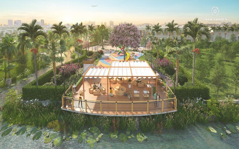 tiện ích dự án taka garden riverside homes