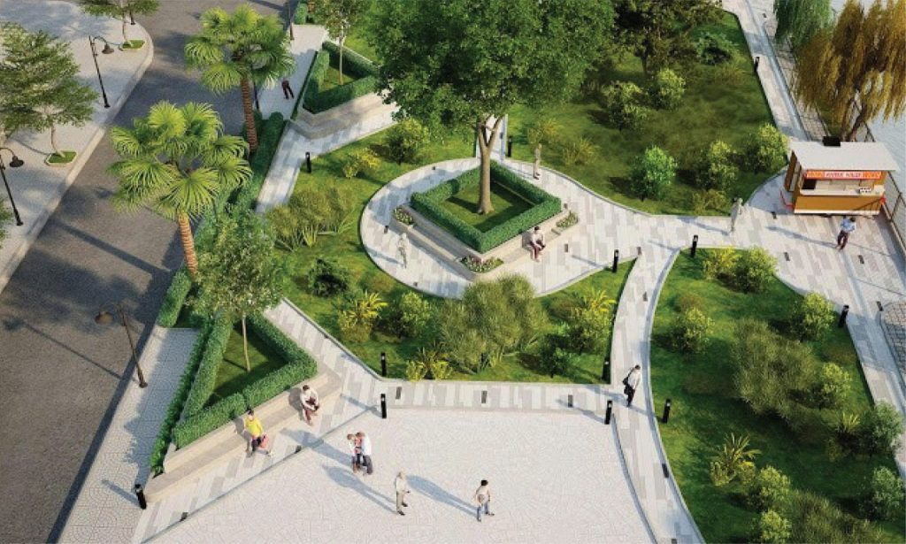 Phối cảnh dự án Garden riverside