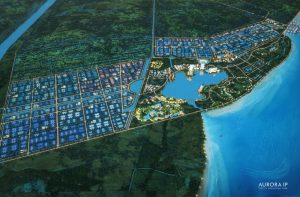 Tổng quát Khu công nghiệp Rạng Đông Aurora IP về đêm