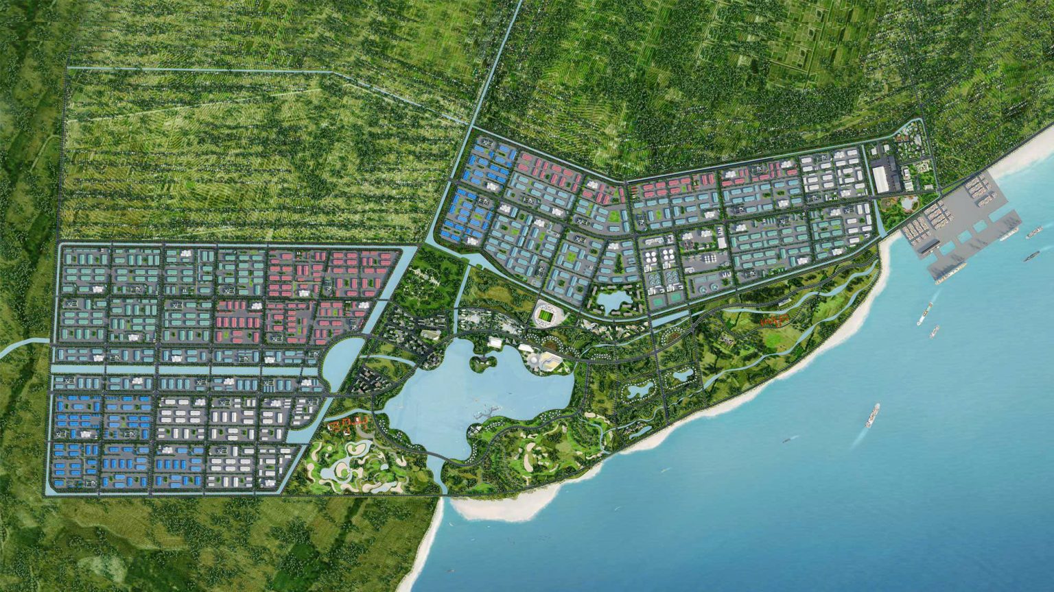 Mặt bằng Khu công nghiệp Rạng Đông Aurora IP