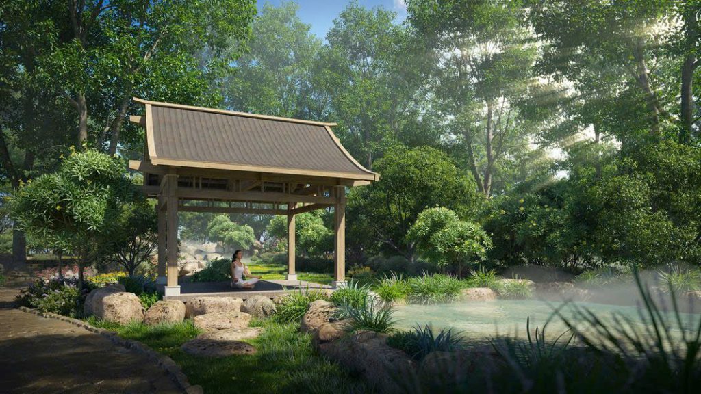 Phối cảnh tiện ích eco retreat