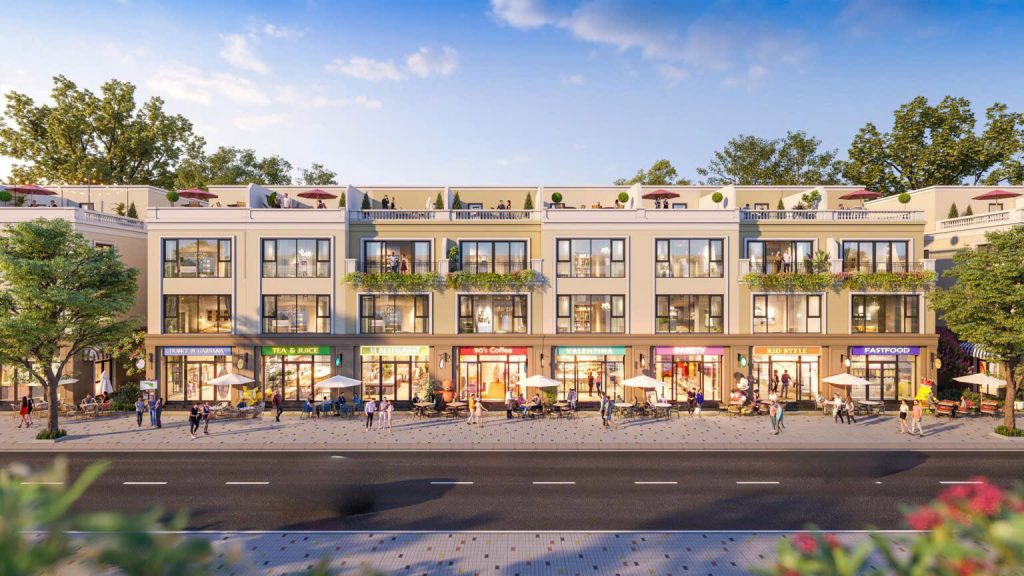 Shophouse vinhomes green city