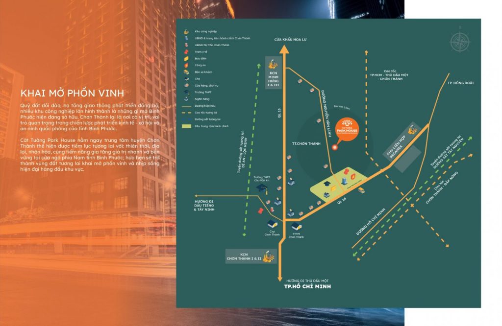 tiện ích ngoại khu cát tường park house
