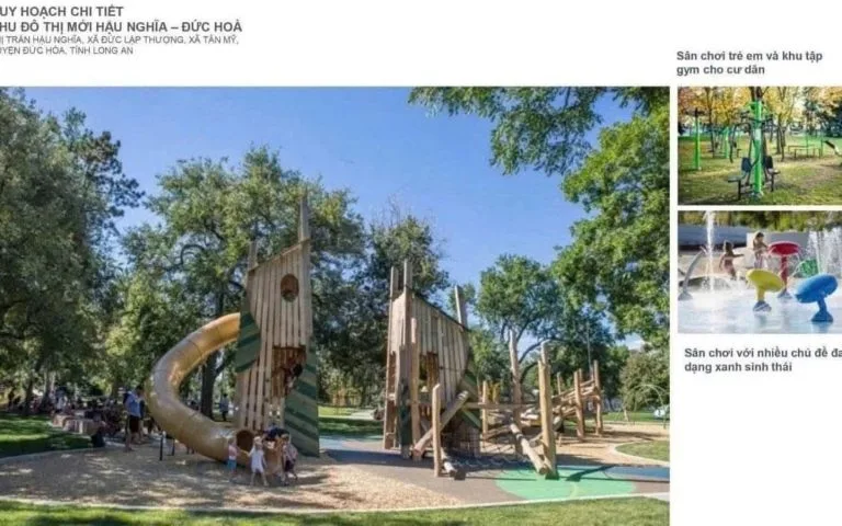 Tiện ích ngoài trời vinhomes green city