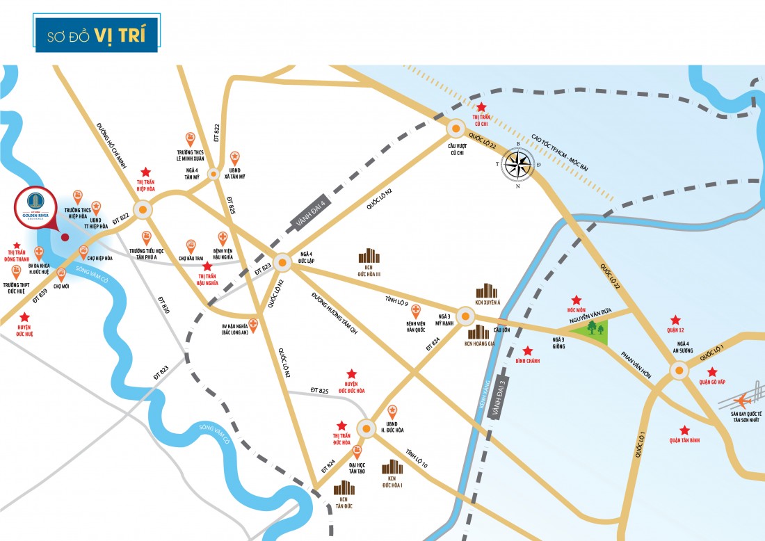 Vị trí Golden River Residence