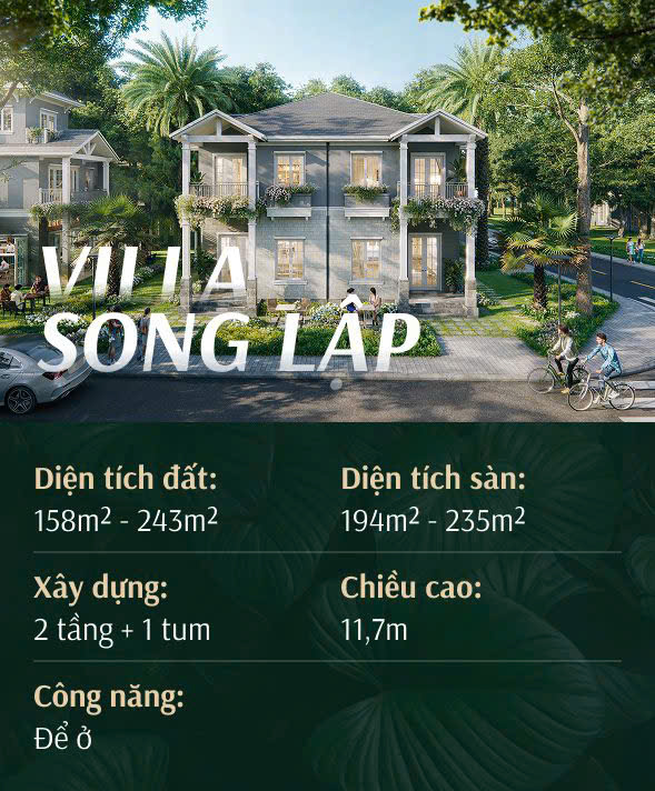 Villa song lập eco retreat
